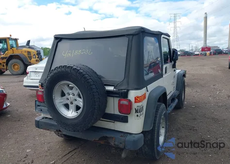 2006 Jeep Wrangler X из США, поврежденный, VIN 1J4FA39S46P734888